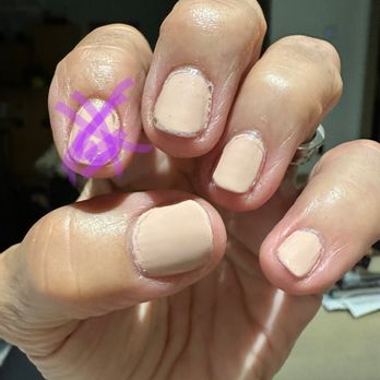 Paris Nail Salon - Bad nail polish job. - Nail Salons Near Me - Oklahoma City, Oklahoma Paris Nail Salon - Bad nail polish job. - Nail Salons Near Me - Oklahoma City, Oklahoma