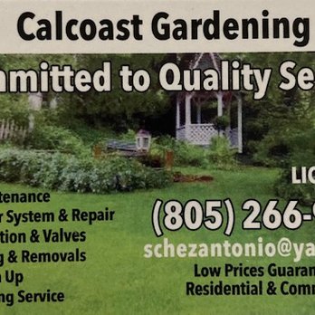Calcoast Gardening - Gardeners Near Me - Santa Maria, California Calcoast Gardening - Gardeners Near Me - Santa Maria, California