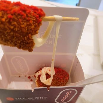 Mochiatsu Donut - Look at the cheese!!! - Donuts Near Me - Cherry Hill, New Jersey Mochiatsu Donut - Look at the cheese!!! - Donuts Near Me - Cherry Hill, New Jersey