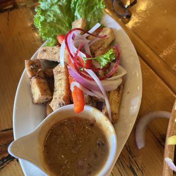 Imm Thai Kitchen - Deep fried tofu with peanut sauce - Thai Near Me - Toronto, Ontario Imm Thai Kitchen - Deep fried tofu with peanut sauce - Thai Near Me - Toronto, Ontario