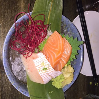 Ginza - Sashimi yellowtail and salmon - Sushi Bars Near Me - Philadelphia, Pennsylvania Ginza - Sashimi yellowtail and salmon - Sushi Bars Near Me - Philadelphia, Pennsylvania