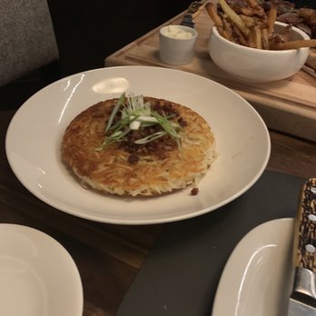 Double Cut - Hash browns with Scallions and Bacon - Steakhouses Near Me - Round Rock, Texas