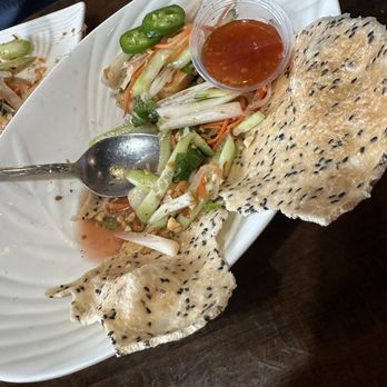 Happy Flower Eatery & Boba - Lotus Salad - Vietnamese Near Me - Sunnyvale, California