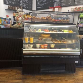 Cafe Encore - Cabinet of Baked Goods - Coffee & Tea Near Me - San Francisco, California