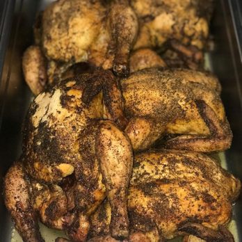 Sid's at C26 - chicken in a roasting pan - Barbeque Near Me - Claymont, Delaware