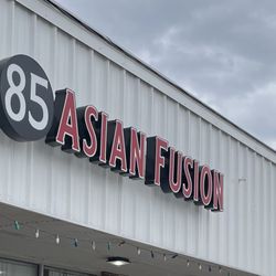 85 Asian Fusion - Front signage