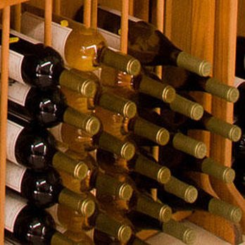 John Edward's Market - a rack of wine bottles - Beer, Wine & Spirits Near Me - Ellsworth, Maine