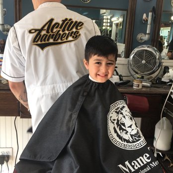 Active Barbers - 3 year old getting a haircut - Barbers Near Me - Santa Monica, California Active Barbers - 3 year old getting a haircut - Barbers Near Me - Santa Monica, California
