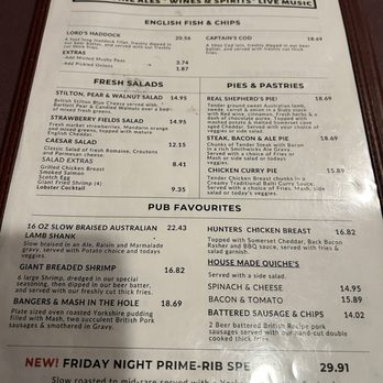 Magical Meat Boutique - Menu Update - British Near Me - Mount Dora, Florida