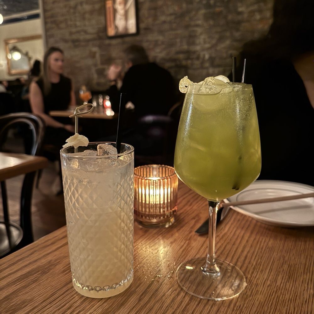 Dancerobot - Toasted chu-hai and matcha spritz - Japanese Near Me - Philadelphia, Pennsylvania