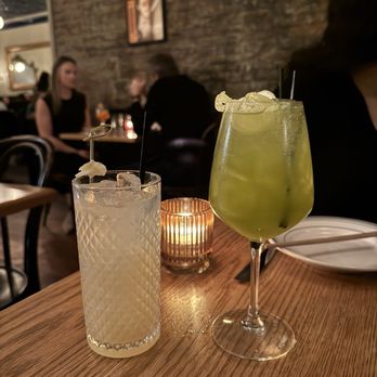 Dancerobot - Toasted chu-hai and matcha spritz - Japanese Near Me - Philadelphia, Pennsylvania