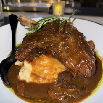 The One Tapas & Bar - Guinness Braised Lamb Shank - Tapas/Small Plates Near Me - Matthews, North Carolina