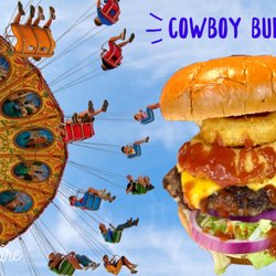 Ambur Fire - Burger of the month "Cowboy Burger" Yeehaw!