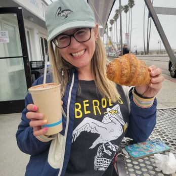 The Picnic Basket - Iced coffee was amazing and the ham and cheese croissant - Breakfast & Brunch Near Me - Santa Cruz, California