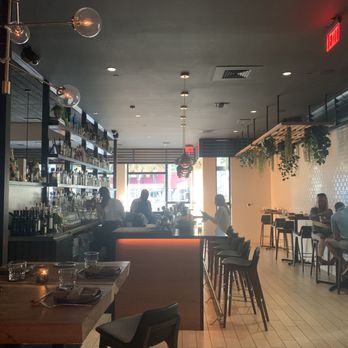 Kojo - Indoor bar area, sitting at a high top - Japanese Near Me - Sarasota, Florida