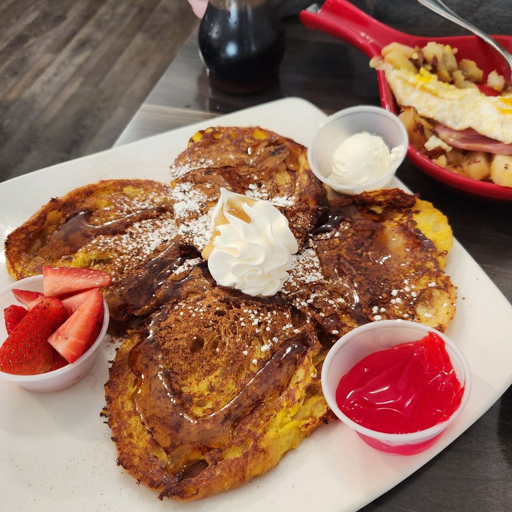 Brick House Diner - Croissant French toast - Seafood Near Me - Virginia Beach, Virginia Brick House Diner - Croissant French toast - Seafood Near Me - Virginia Beach, Virginia