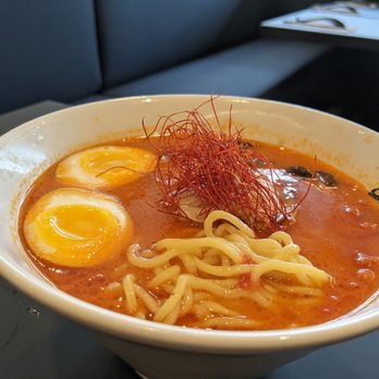 Sansotei Ramen - Tomato Ramen w/ thick noodle - Ramen Near Me - Scarborough, Ontario Sansotei Ramen - Tomato Ramen w/ thick noodle - Ramen Near Me - Scarborough, Ontario