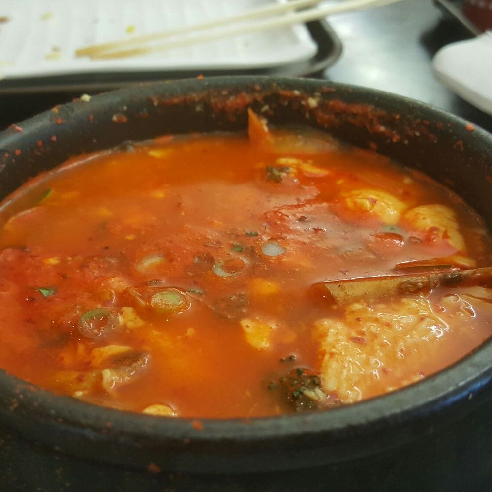 Hot Tofu - Really not good Tofu Soup - Korean Near Me - Las Vegas, Nevada
