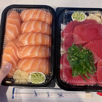 Sushi Blue - 7 Piece Salmon Sushi, Tuna Bowl - Sushi Bars Near Me - Lynnwood, Washington