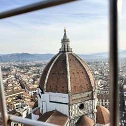 Campanile di Giotto - The view of Brunelleschi's Dome from Giotto's Campanile.