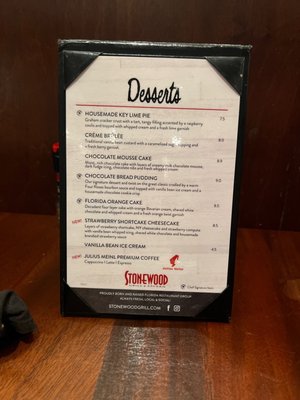 Menu photo 8 Stonewood Grill & Tavern Ormond Beach, FL