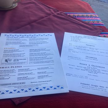 Q'ero Restaurant - Menus - Latin American Near Me - Encinitas, California