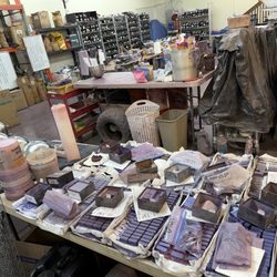 Terry Ludwig Pastels - Pastels being made.