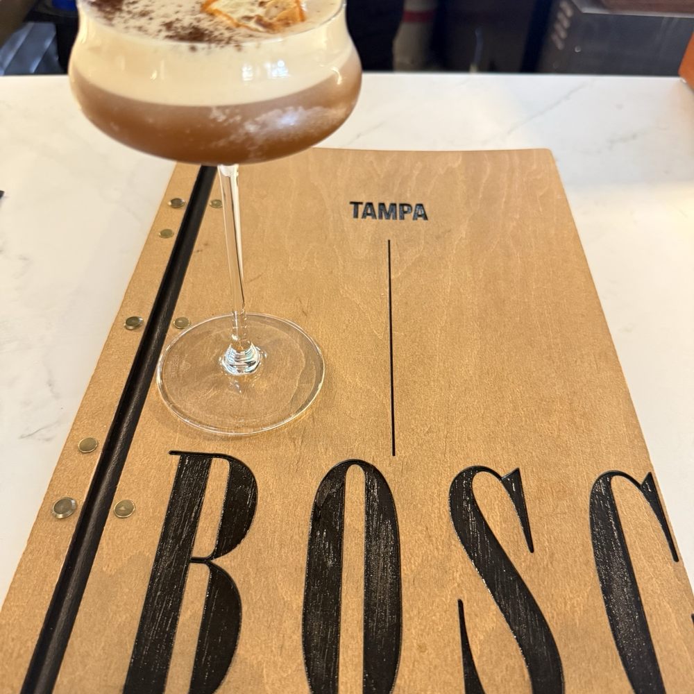 Bosc Modern Bar + Kitchen - Espresso martini - New American Near Me - Tampa, Florida