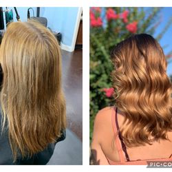 Cuttin-Loose Salon & Spa - Before and after!!!