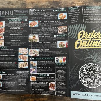 Earth Aloha Eats - Menu - Food Trucks Near Me - Honolulu, Hawaii