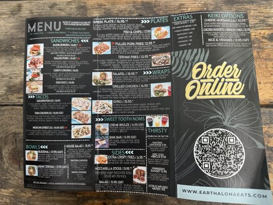 Menu photo 1 Earth Aloha Eats Honolulu, HI