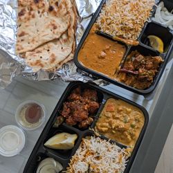 Curry District - Veg Lunch Box - available on weekdays