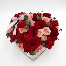Atlanta's Finest Flowers - Heart box