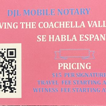 DJL Mobile Notary - PRICING - SPANISH-SPEAKING - Notaries Near Me DJL Mobile Notary - PRICING - SPANISH-SPEAKING - Notaries Near Me