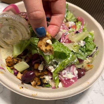 CAVA - I got chicken - Mediterranean Near Me - Cambridge, Massachusetts