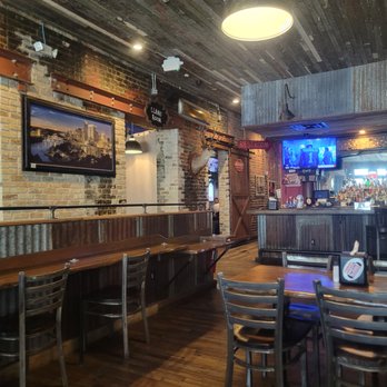 Cooper's Old Time Pit Bar-B-Que - Seating Area Upstairs - Barbeque Near Me - Austin, Texas