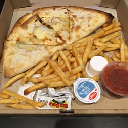 G & S Pizzeria And Seafood - Chicken quesadilla (comes with fries)