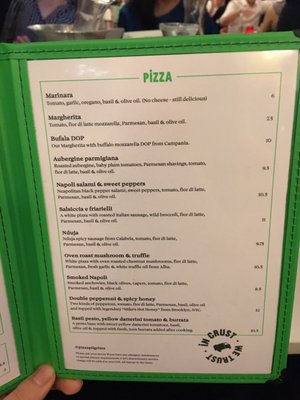 Menu photo 4 Pizza Pilgrims London, XGL Menu photo 4 Pizza Pilgrims London, XGL