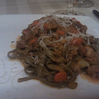 La Strada - Black olive pasta with duck and mascarpone - Italian Near Me - Reno, Nevada