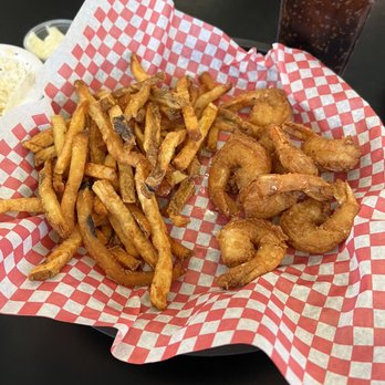Big Red Cafe - Fried Shrimp and fries - American Near Me - Destin, Florida Big Red Cafe - Fried Shrimp and fries - American Near Me - Destin, Florida