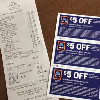 ALDI - Super affordable for a cartload of groceries, and yay for coupons! - Grocery Near Me - Chula Vista, California ALDI - Super affordable for a cartload of groceries, and yay for coupons! - Grocery Near Me - Chula Vista, California