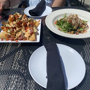 Skyline Kitchen & Vine - Burrata Salad and Ahi Nachos - New American Near Me - Reno, Nevada Skyline Kitchen & Vine - Burrata Salad and Ahi Nachos - New American Near Me - Reno, Nevada
