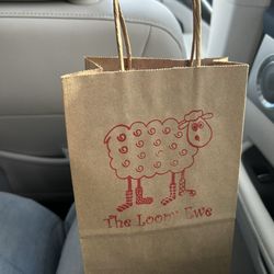 The Loopy Ewe - Paper shopping bag from The Loopy Ewe, Loveland CO