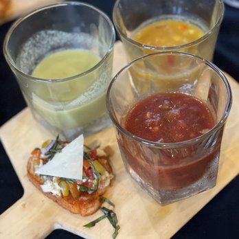 Zinna's Bistro - Gazpacho soup tasting - Italian Near Me - Cranbury, New Jersey Zinna's Bistro - Gazpacho soup tasting - Italian Near Me - Cranbury, New Jersey