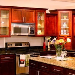 J&K Kitchen Bath & Stone - Cherry Maple Kitchen (B2)