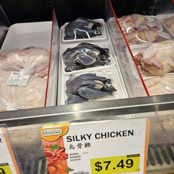 99 Ranch Market - 9/21/2024 - Silky chicken is black - I have heard of them but never seen one in person. - International Grocery Near Me - Beaverton, Oregon 99 Ranch Market - 9/21/2024 - Silky chicken is black - I have heard of them but never seen one in person. - International Grocery Near Me - Beaverton, Oregon