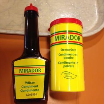 Migros Bern - Maggi knockoff, and some powdered MSG flavoring - at the dining hall - Cafes Near Me - Berne, BE