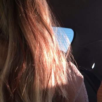 D Salon - The red that was deposited after - Hair Salons Near Me - Riverside, California