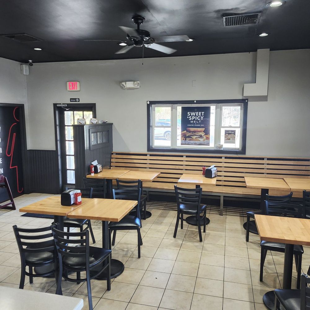 Wayback Burgers - Dining area - Burgers Near Me - Rocky Hill, Connecticut Wayback Burgers - Dining area - Burgers Near Me - Rocky Hill, Connecticut