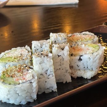 Honey Sushi - California roll. Quite large for a CA roll. - Sushi Bars Near Me - Fountain Valley, California Honey Sushi - California roll. Quite large for a CA roll. - Sushi Bars Near Me - Fountain Valley, California